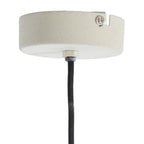 Lámpara colgante  metal crema Ø26x36cm E27 - LLLC0567