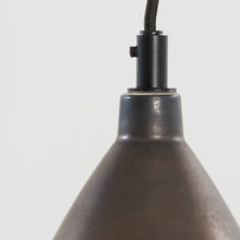 Cargar imagen en el visor de la galería, Lámpara colgante metal bronce mate Ø18x20 cm E27 - LLLC0574
