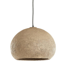 Cargar imagen en el visor de la galería, Lámpara colgante papel maché gris Ø41x28 cm  E27 - LLLC0577
