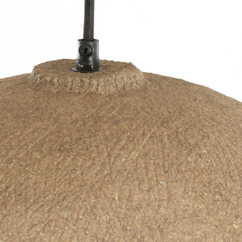 Lámpara colgante papel maché gris Ø41x28 cm  E27 - LLLC0577