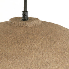 Cargar imagen en el visor de la galería, Lámpara colgante papel maché gris Ø41x28 cm  E27 - LLLC0577
