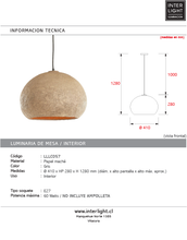 Cargar imagen en el visor de la galería, Lámpara colgante papel maché gris Ø41x28 cm  E27 - LLLC0577
