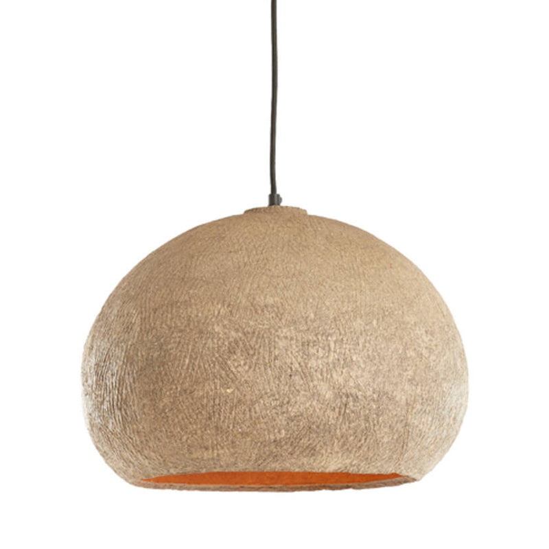 Lámpara colgante papel maché gris Ø41x28 cm  E27 - LLLC0577