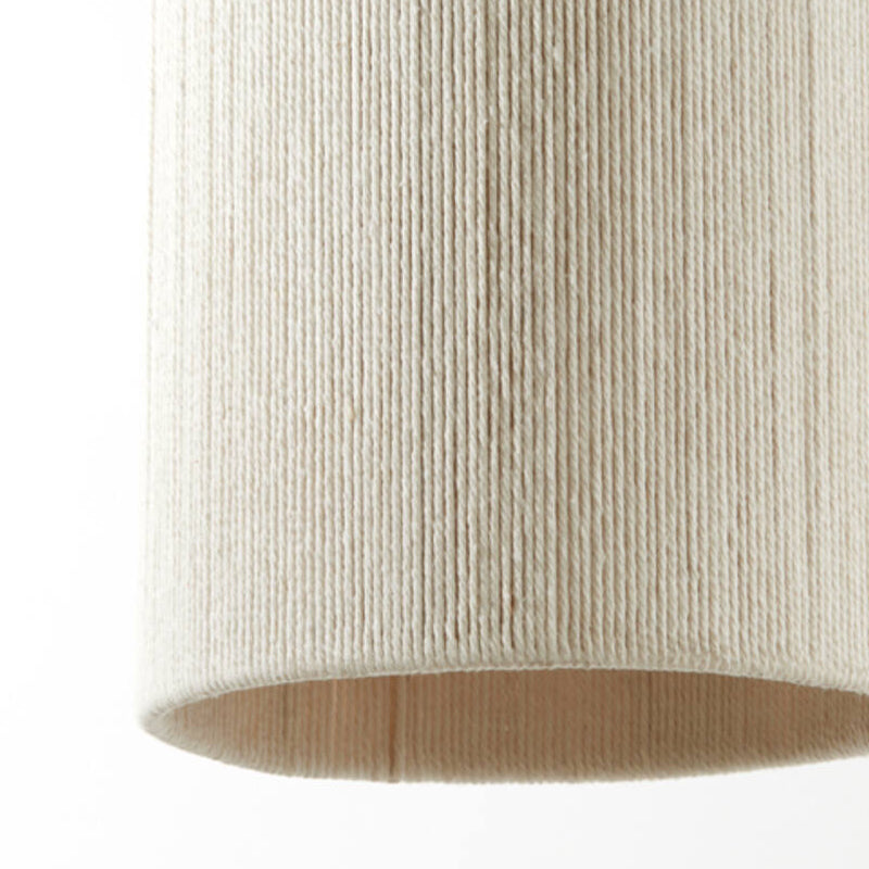 Lámpara colgante imitación madera natural metal textil  100 cm 3 luces E27- LLLC0578