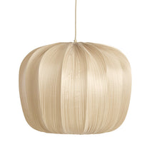 Cargar imagen en el visor de la galería, Lámpara colgante textil tostado Ø40x30 cm E27 - LLLC0579
