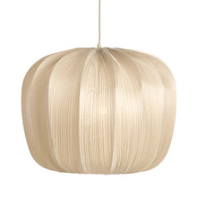 Cargar imagen en el visor de la galería, Lámpara colgante textil tostado Ø40x30 cm E27 - LLLC0579

