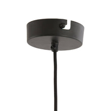 Cargar imagen en el visor de la galería, Lámpara colgante madera marrón oscuro Ø28x30 cm E27 - LLLC0580
