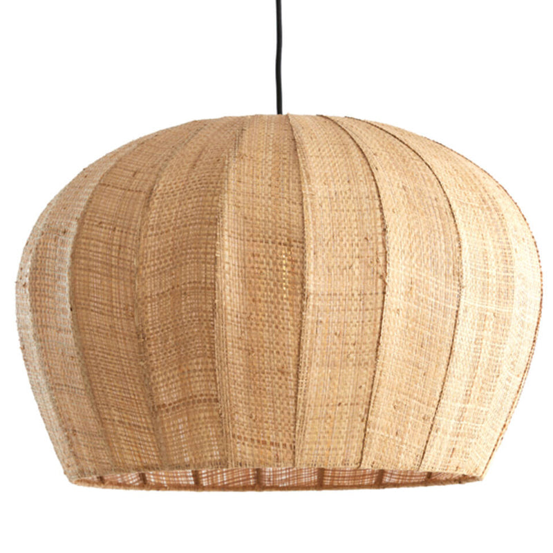 Lámpara colgante rafia natural Ø51x34 cm E27 - LLLC0583