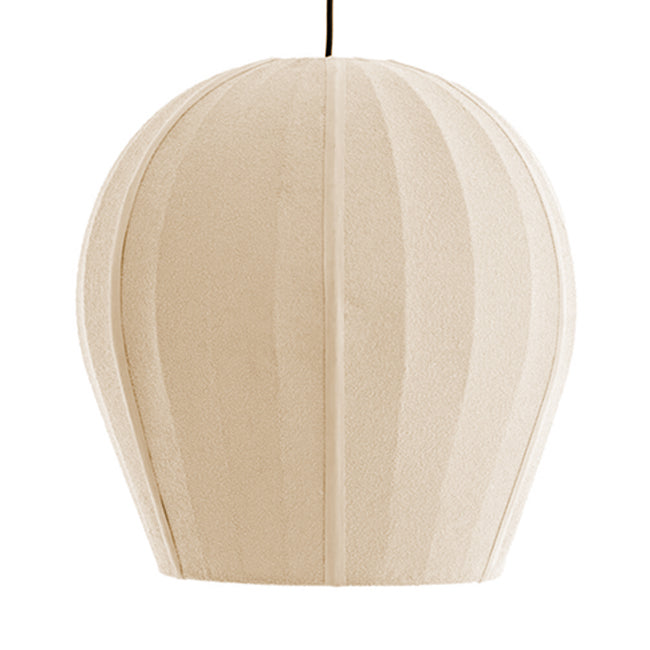 Lámpara colgante Ø44x42 cm  bouclé arena - LLLC0585