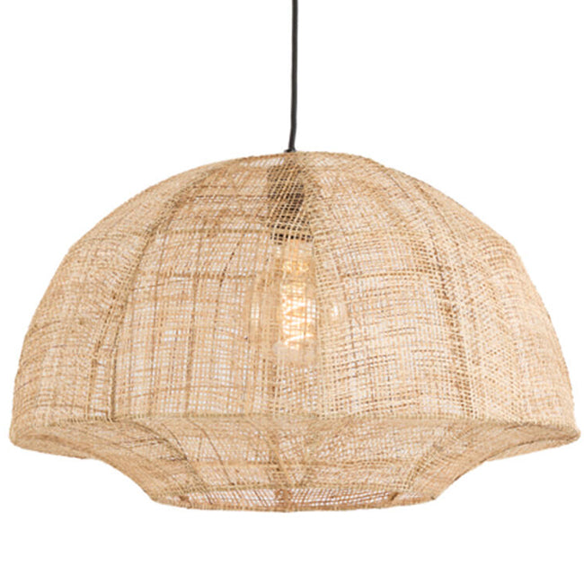 Lámpara colgante yute natural Ø50x31 cm  E27 - LLLC0590