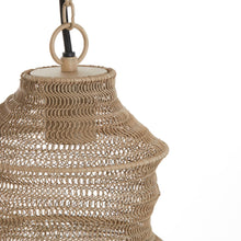 Cargar imagen en el visor de la galería, Lámpara colgante metal arena Ø40x70 cm E27 - LLLC0592
