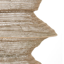 Cargar imagen en el visor de la galería, Lámpara colgante metal arena Ø40x70 cm E27 - LLLC0592
