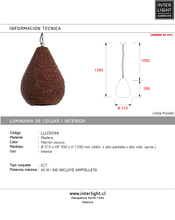 Cargar imagen en el visor de la galería, Lámpara colgante madera  cuentas marrón oscuro  Ø31x39 cm - LLLC0596
