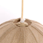 Lámpara colgante yute natural Ø50x40,5 cm E27 - LLLC0594