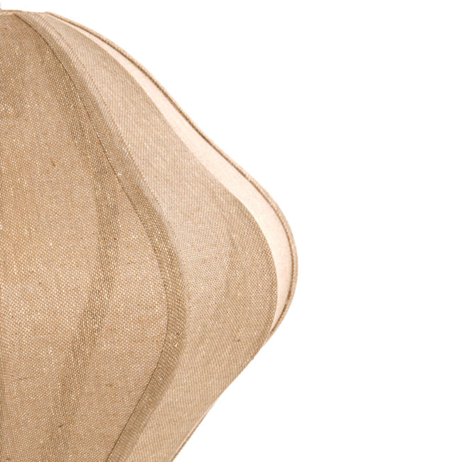 Lámpara colgante yute natural Ø50x40,5 cm E27 - LLLC0594