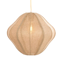 Cargar imagen en el visor de la galería, Lámpara colgante yute natural Ø38x32 cm E27 - LLLC0598
