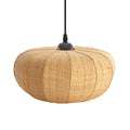 Lampara colgante rafia natural  Ø40x19 cm E27- LLLC0600