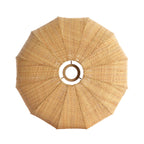 Lampara colgante rafia natural  Ø40x19 cm E27- LLLC0600