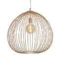 Lámpara colgante metal beige mate Ø56x55 cm  E27 - LLLC0603