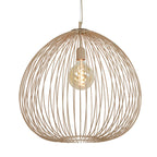 Lámpara colgante metal beige mate Ø56x55 cm  E27 - LLLC0603
