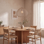 Lámpara colgante metal beige mate Ø56x55 cm  E27 - LLLC0603