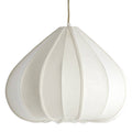 Lámpara colgante lino crema Ø49x36 cm E27 - LLLC0604