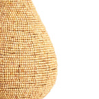 Lámpara colgante madera cuentas natural  Ø31x39 cm E27 - LLLC0606