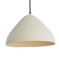 Lámpara colgante metal crema mate Ø32x20 cm E27 - LLLC0611