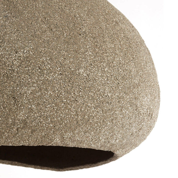 Lámpara colgante papel maché gris oscuro Ø40x28 cm  E27 - LLLC0613