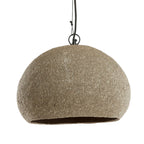 Lámpara colgante papel maché gris oscuro Ø40x28 cm  E27 - LLLC0613