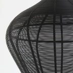 Lámpara colgante metal negro mate Ø27x29.5 cm E27 - LLLC0615