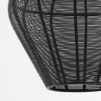 Lámpara colgante metal negro mate Ø27x29.5 cm E27 - LLLC0615