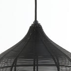 Lámpara colgante metal negro mate Ø27x29.5 cm E27 - LLLC0615