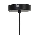 Lámpara colgante metal negro mate Ø27x29.5 cm E27 - LLLC0615