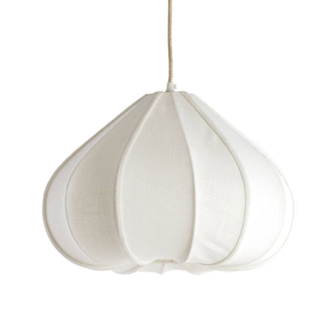 Lámpara colgante lino crema Ø38,5x28 cm  E27 - LLLC0619