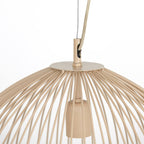 Lámpara colgante metal beige mate Ø45x45 cm  E27 - LLLC0625