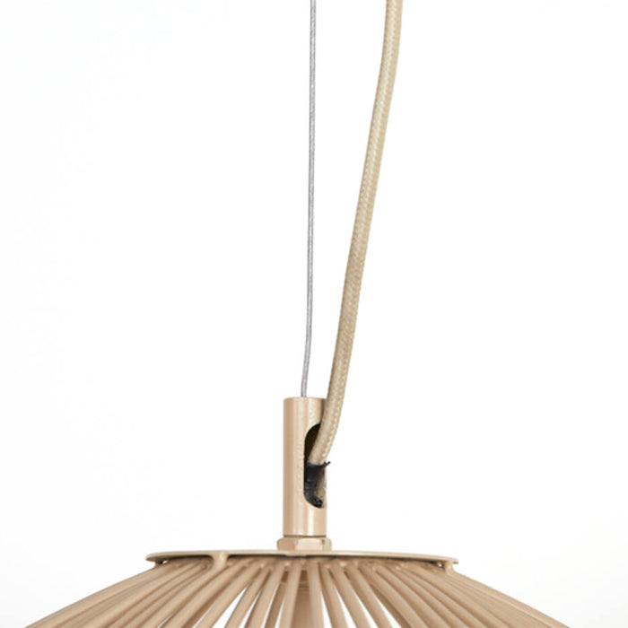 Lámpara colgante metal beige mate Ø56x55 cm  E27 - LLLC0603