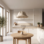 Lámpara colgante textil beige Ø40 cm E27 - LLLC0626