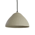 Lámpara colgante metal gris Ø25 cm E27 - LLLC0630