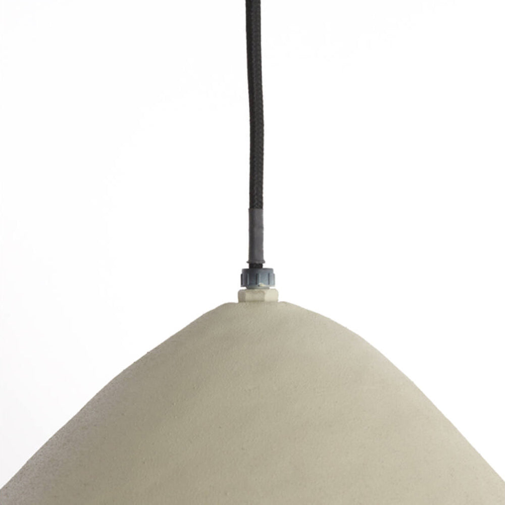 Lámpara colgante metal gris Ø25 cm E27 - LLLC0630