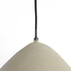 Lámpara colgante metal gris Ø25 cm E27 - LLLC0630