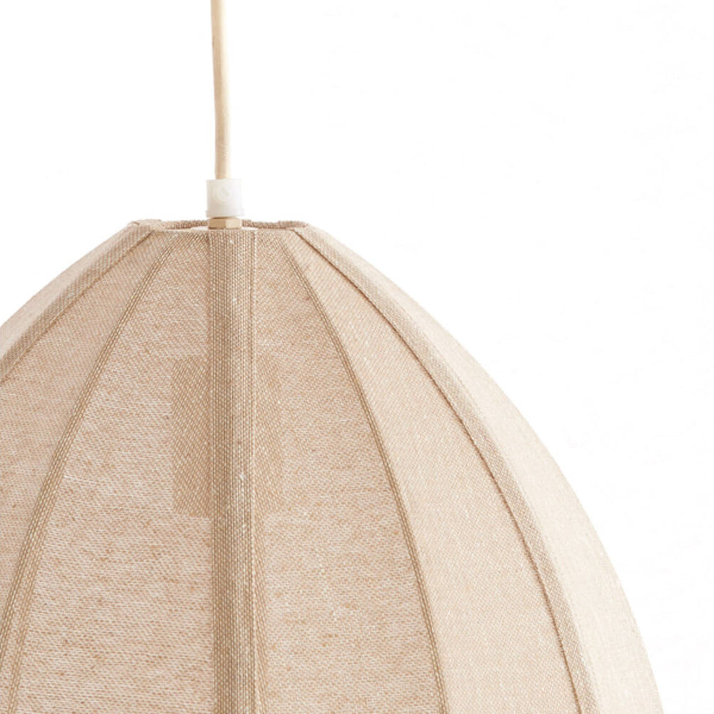 Lámpara colgante yute natural Ø38x51 cm E27 - LLLC0633
