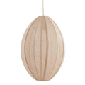 Lámpara colgante yute natural Ø38x51 cm E27 - LLLC0633