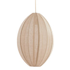 Lámpara colgante yute natural Ø38x51 cm E27 - LLLC0633
