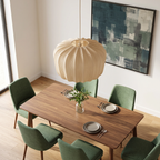 Lámpara colgante beige Ø50x37,5 cm E27- LLLC0651