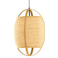 Lámpara colgante ratán natural Ø38,5x55 cm E27 - LLLC0663