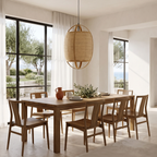 Lámpara colgante ratán natural Ø38,5x55 cm E27 - LLLC0663
