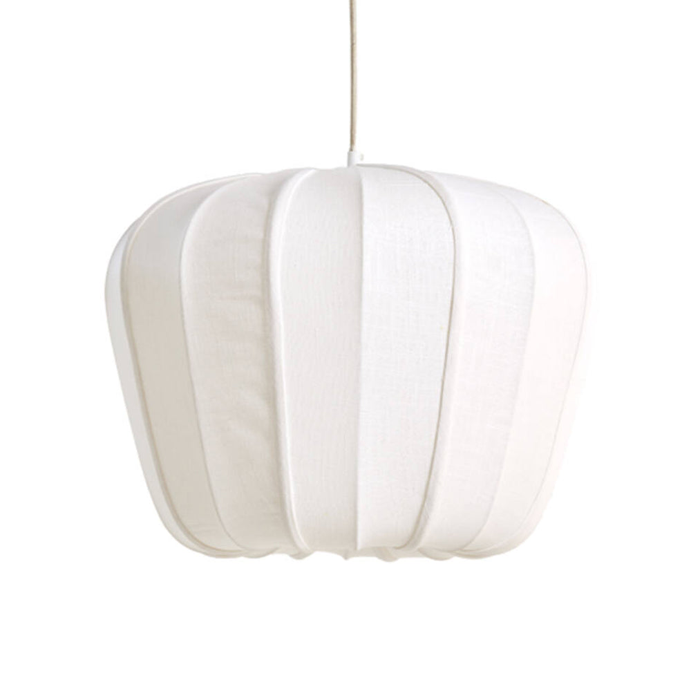 Lámpara colgante textil crema Ø49,5x38 cm - LLLC0668