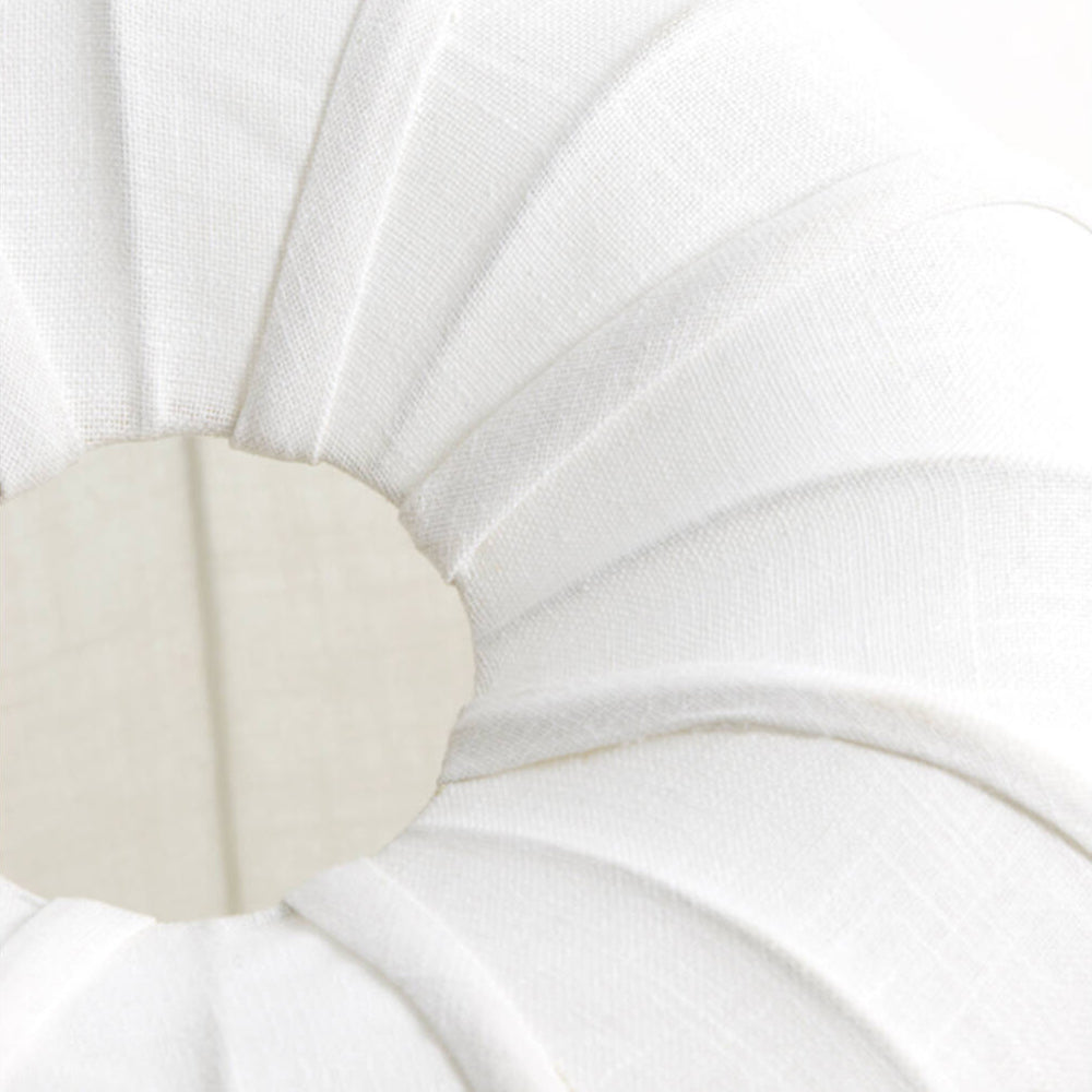 Lámpara colgante textil crema Ø49,5x38 cm - LLLC0668