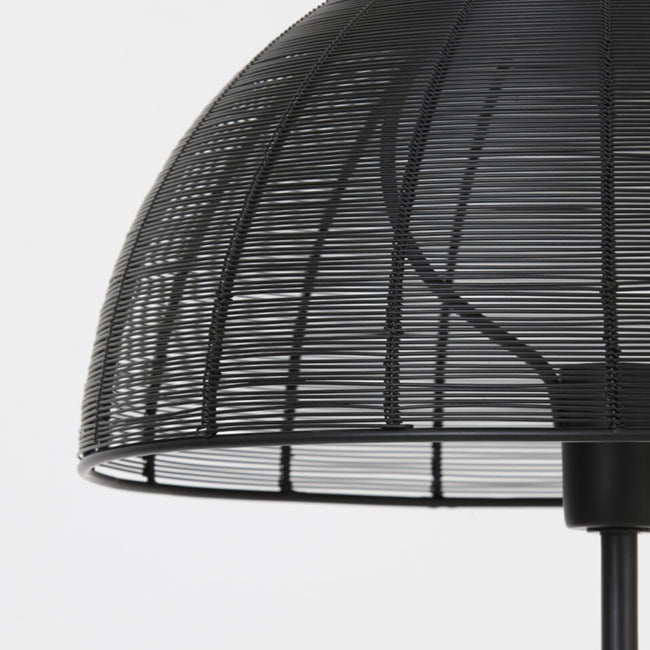 Lampara de pie 40x141cm negro mate E27 - LLLP0071